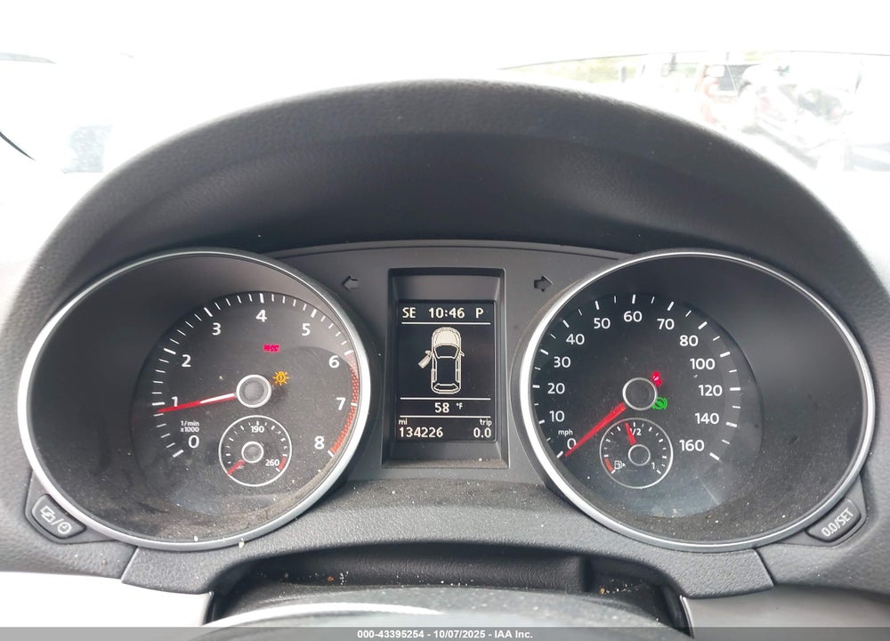 2013 VOLKSWAGEN GOLF 2.5L 4-DOOR VIN: WVWDB7AJ3DW139277