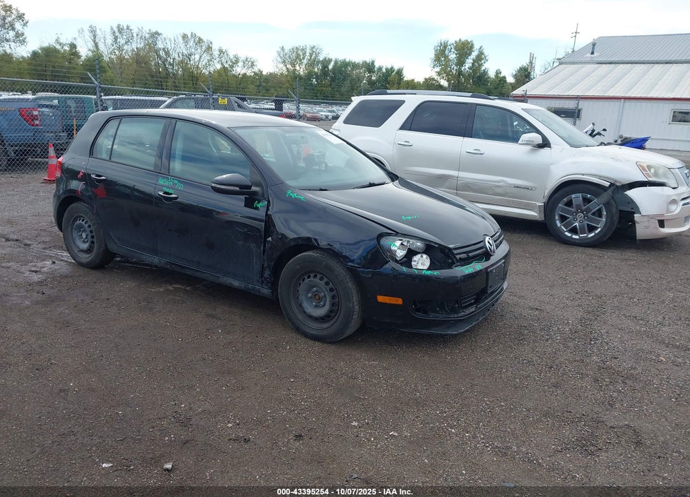 2013 VOLKSWAGEN GOLF 2.5L 4-DOOR VIN: WVWDB7AJ3DW139277