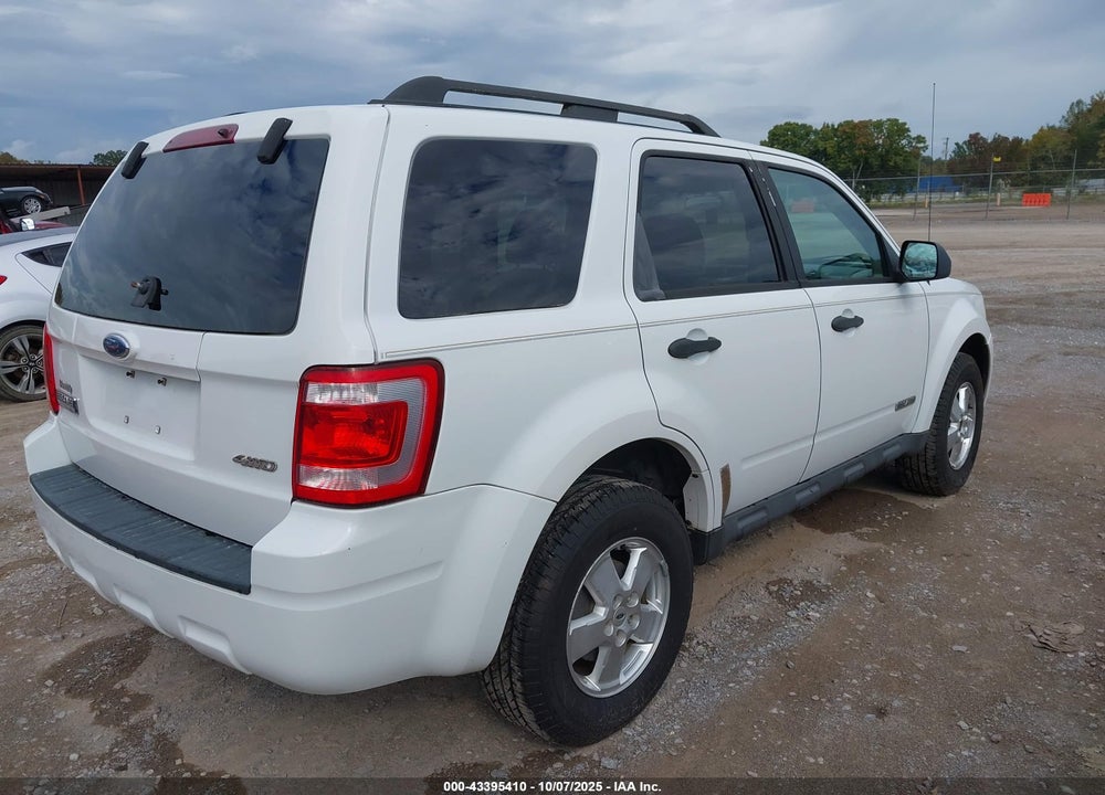 2008 FORD ESCAPE XLT VIN: 1FMCU93Z18KA10032
