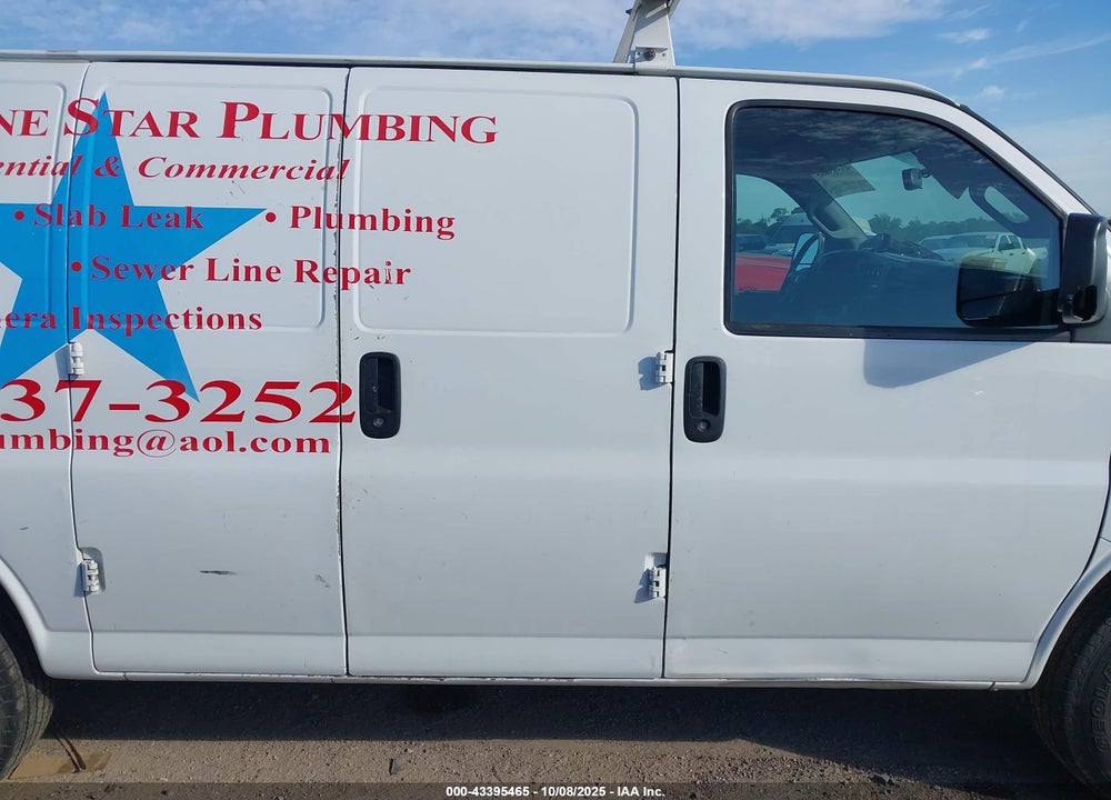 2016 CHEVROLET EXPRESS 2500 WORK VAN VIN: 1GCWGAFF0G1180897