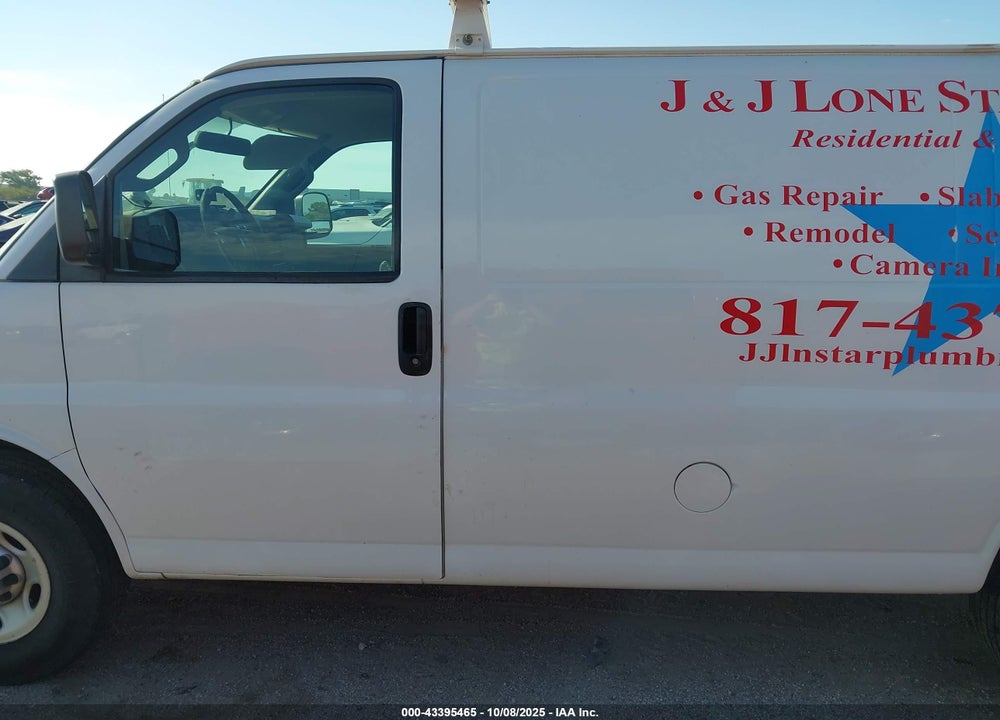 2016 CHEVROLET EXPRESS 2500 WORK VAN VIN: 1GCWGAFF0G1180897