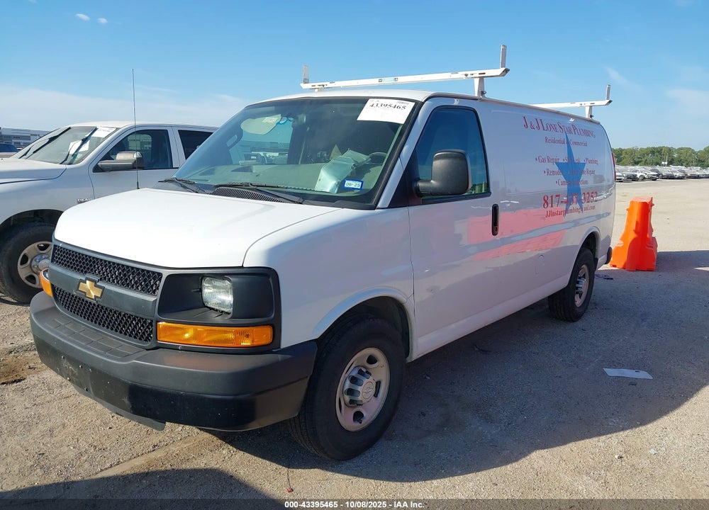 2016 CHEVROLET EXPRESS 2500 WORK VAN VIN: 1GCWGAFF0G1180897