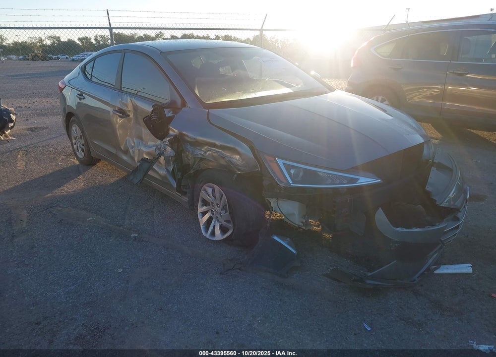 2019 HYUNDAI ELANTRA SE VIN: KMHD74LF1KU777654