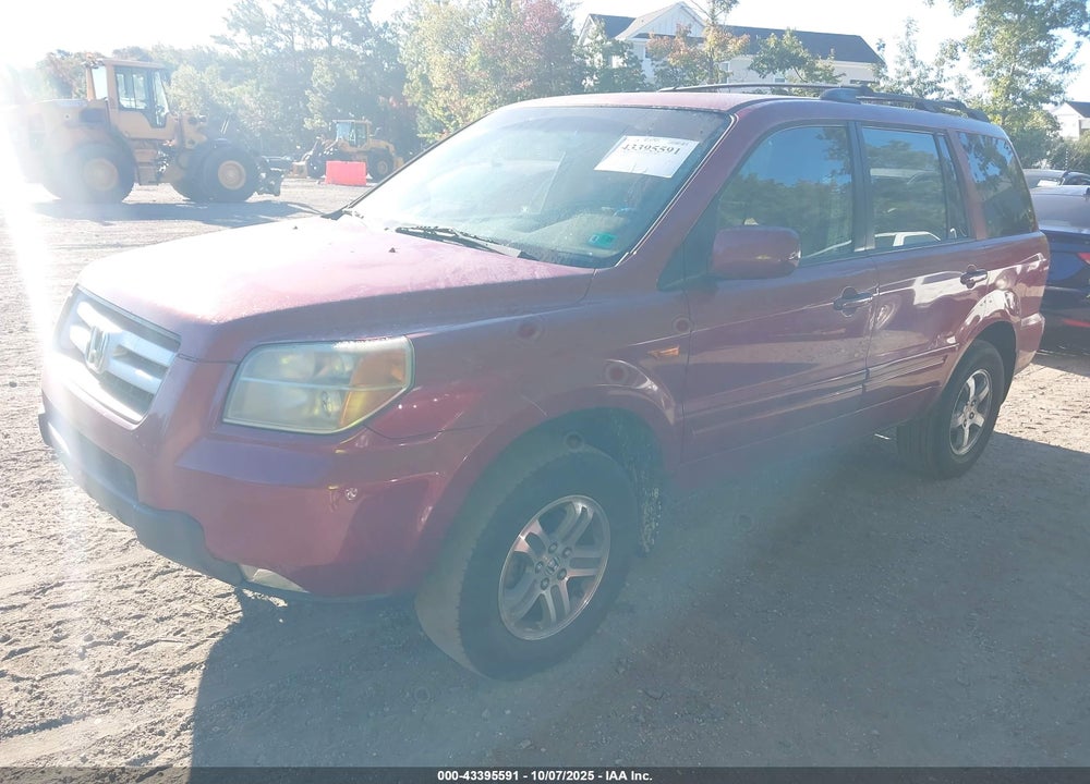 2006 HONDA PILOT VIN: 5FNYF28476B037447