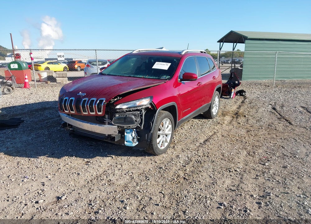 2017 JEEP CHEROKEE VIN: 1C4PJMDB5HW581874