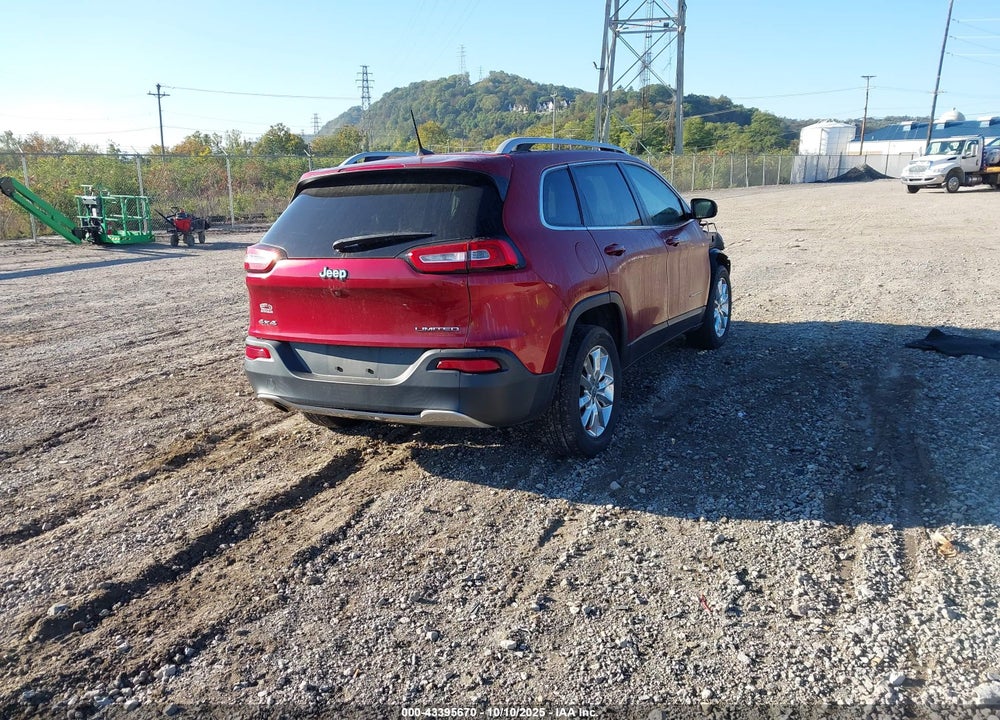 2017 JEEP CHEROKEE VIN: 1C4PJMDB5HW581874