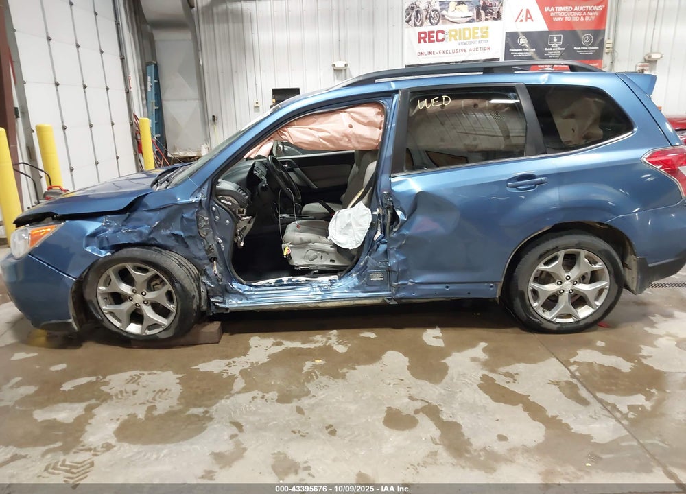 2015 SUBARU FORESTER 2.5I TOURING VIN: JF2SJAWC6FH485270