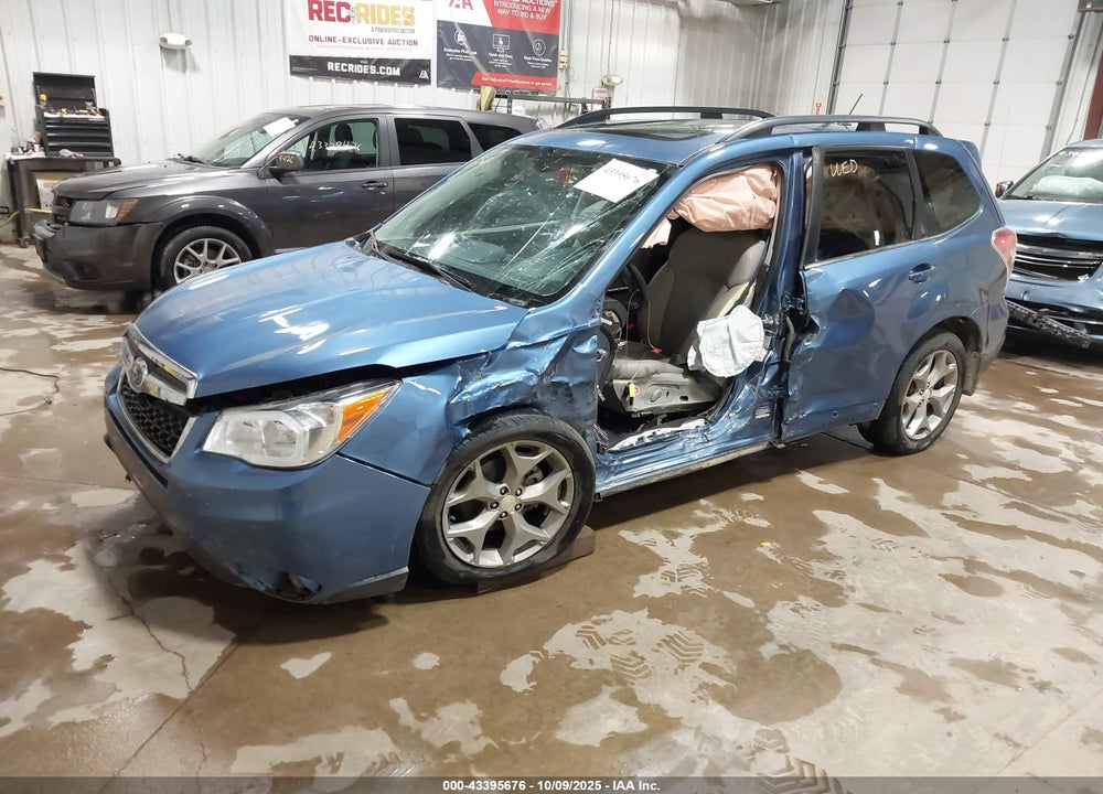 2015 SUBARU FORESTER 2.5I TOURING VIN: JF2SJAWC6FH485270