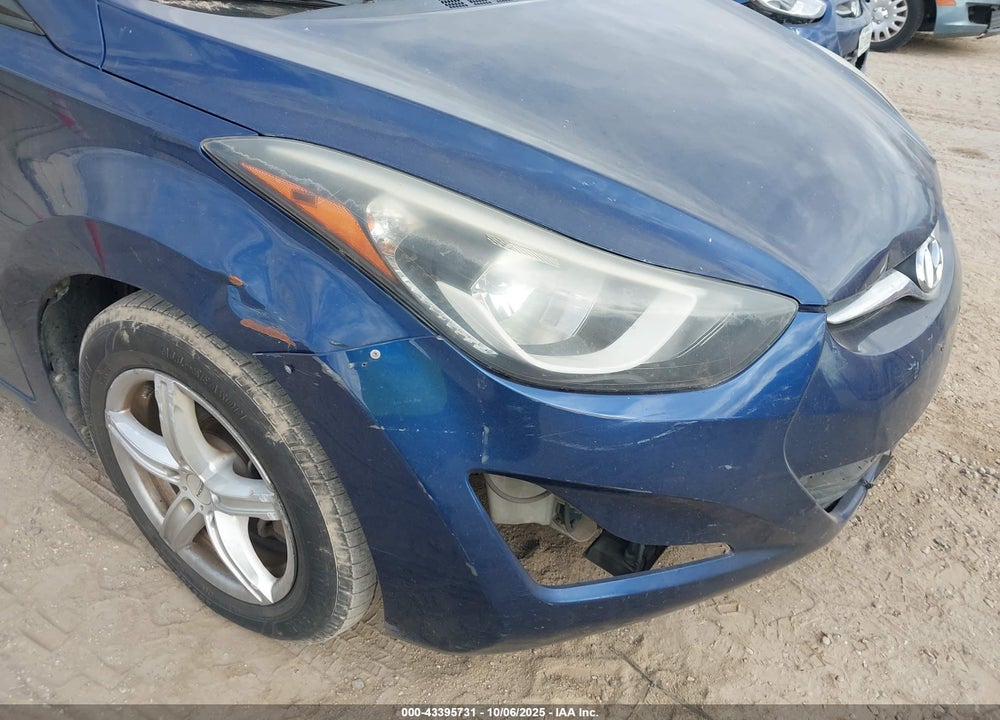 2015 HYUNDAI ELANTRA VIN: 5NPDH4AE1FH651001