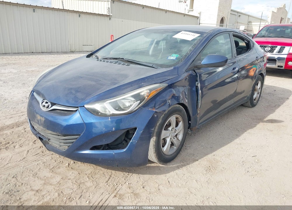 2015 HYUNDAI ELANTRA VIN: 5NPDH4AE1FH651001