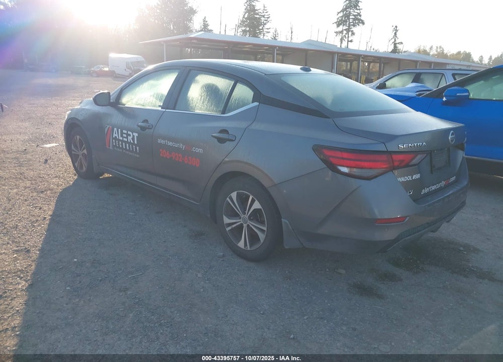 2022 NISSAN SENTRA VIN: 3N1AB8CV7NY251179