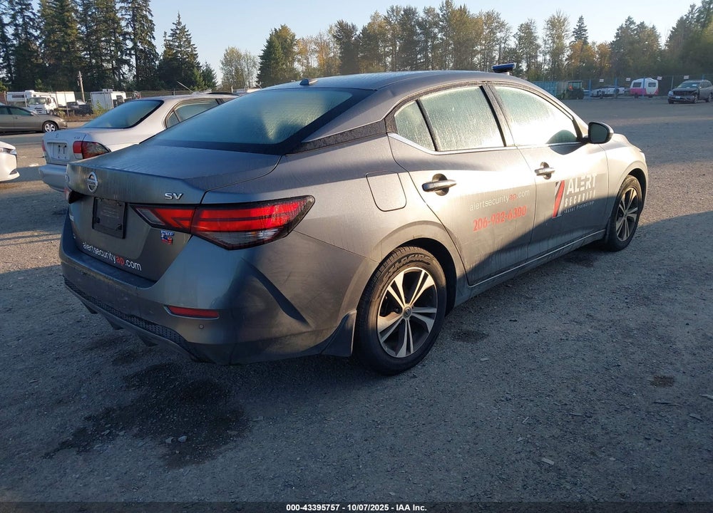 2022 NISSAN SENTRA VIN: 3N1AB8CV7NY251179