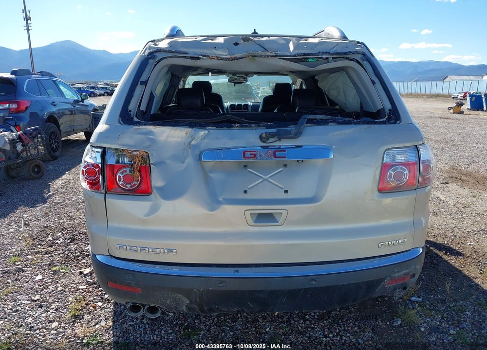 2008 GMC ACADIA SLT-1 VIN: 1GKEV23798J289949