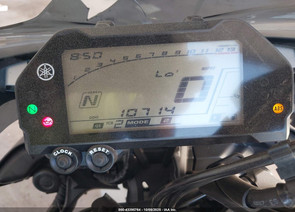 2019 YAMAHA MTN1000 VIN: JYARN48EXKA002380
