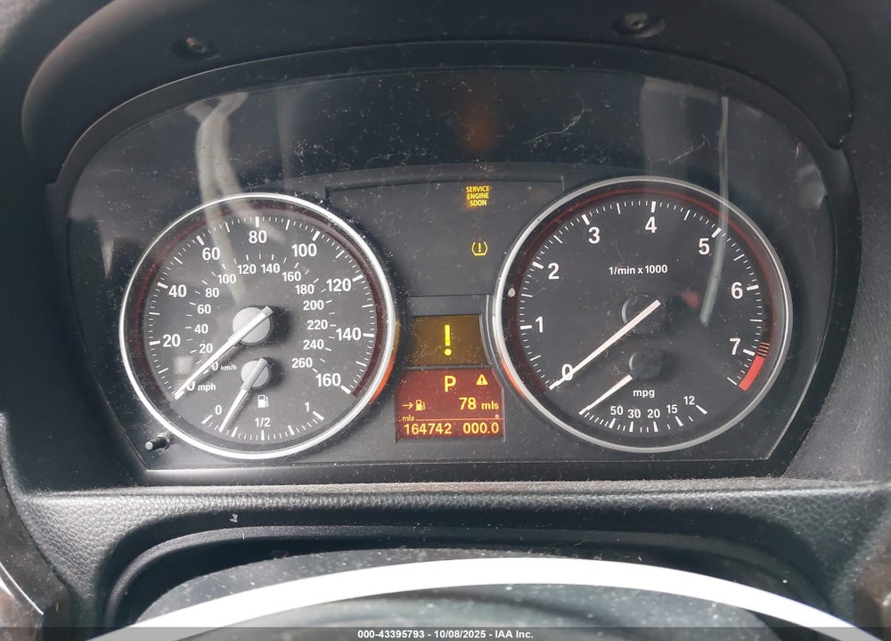 2008 BMW 328I VIN: WBAVA37568NL56003