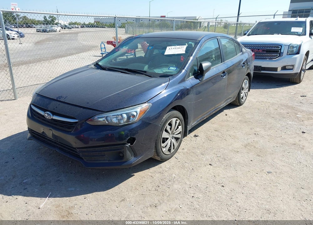 2020 SUBARU IMPREZA SEDAN VIN: 4S3GKAB60L3603470