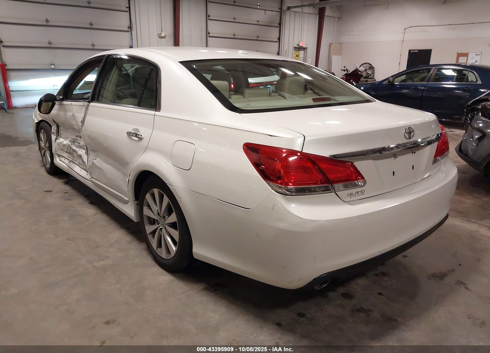 2011 TOYOTA AVALON LIMITED VIN: 4T1BK3DB0BU375474