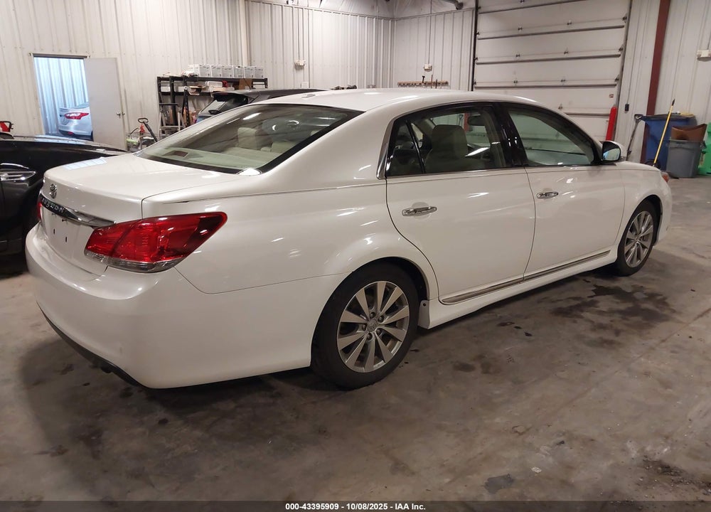 2011 TOYOTA AVALON LIMITED VIN: 4T1BK3DB0BU375474