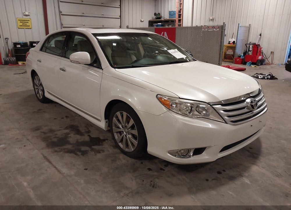 2011 TOYOTA AVALON LIMITED VIN: 4T1BK3DB0BU375474