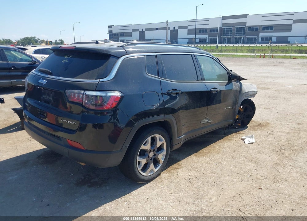 2021 JEEP COMPASS LIMITED 4X4 VIN: 3C4NJDCB2MT603791