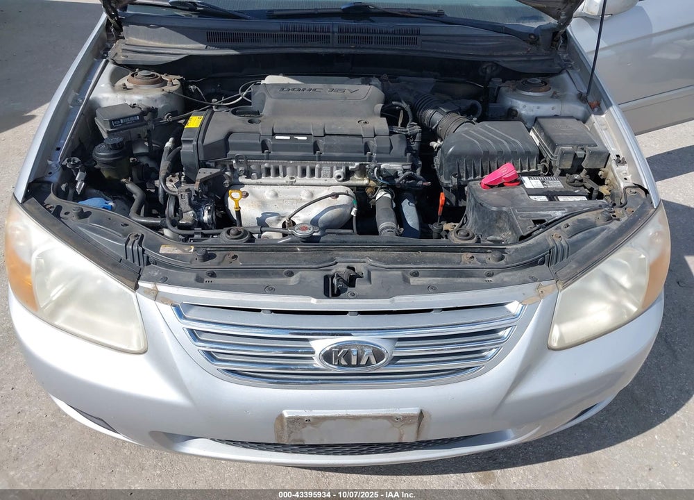 2007 KIA SPECTRA EX VIN: KNAFE121275420165