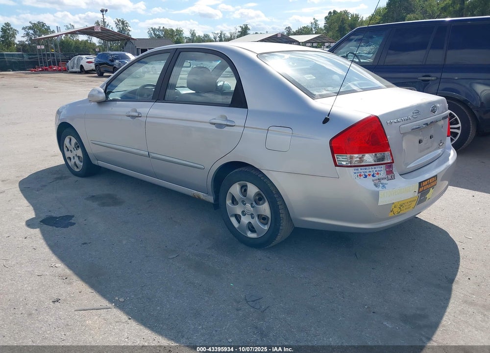 2007 KIA SPECTRA EX VIN: KNAFE121275420165