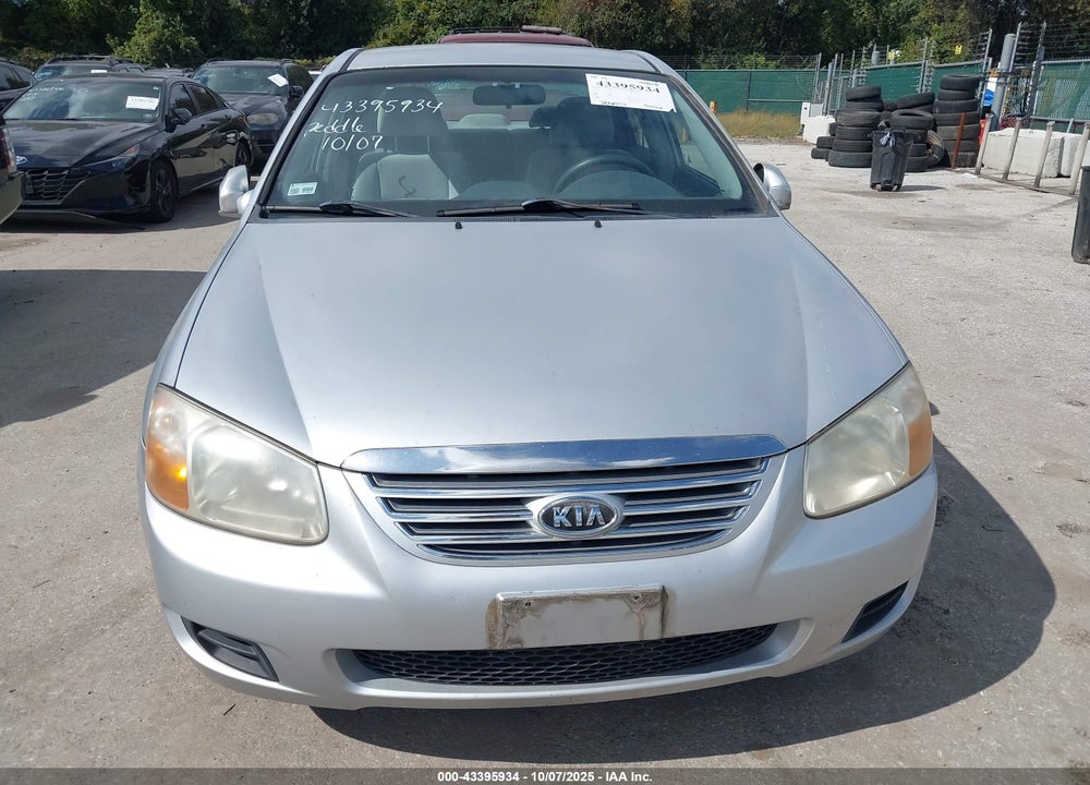 2007 KIA SPECTRA EX VIN: KNAFE121275420165