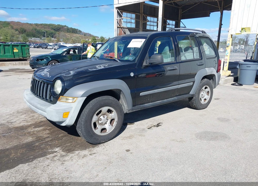 2005 JEEP LIBERTY SPORT VIN: 1J4GL48K65W553236