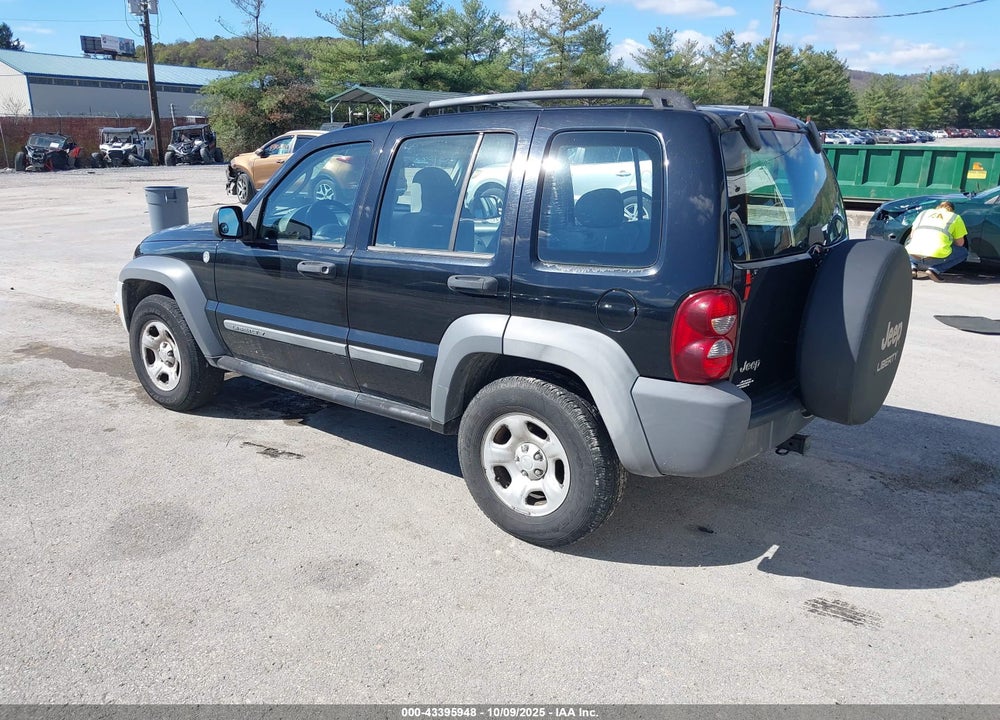 2005 JEEP LIBERTY SPORT VIN: 1J4GL48K65W553236