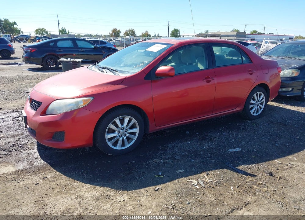 2009 TOYOTA COROLLA VIN: 1NXBU40E19Z063254