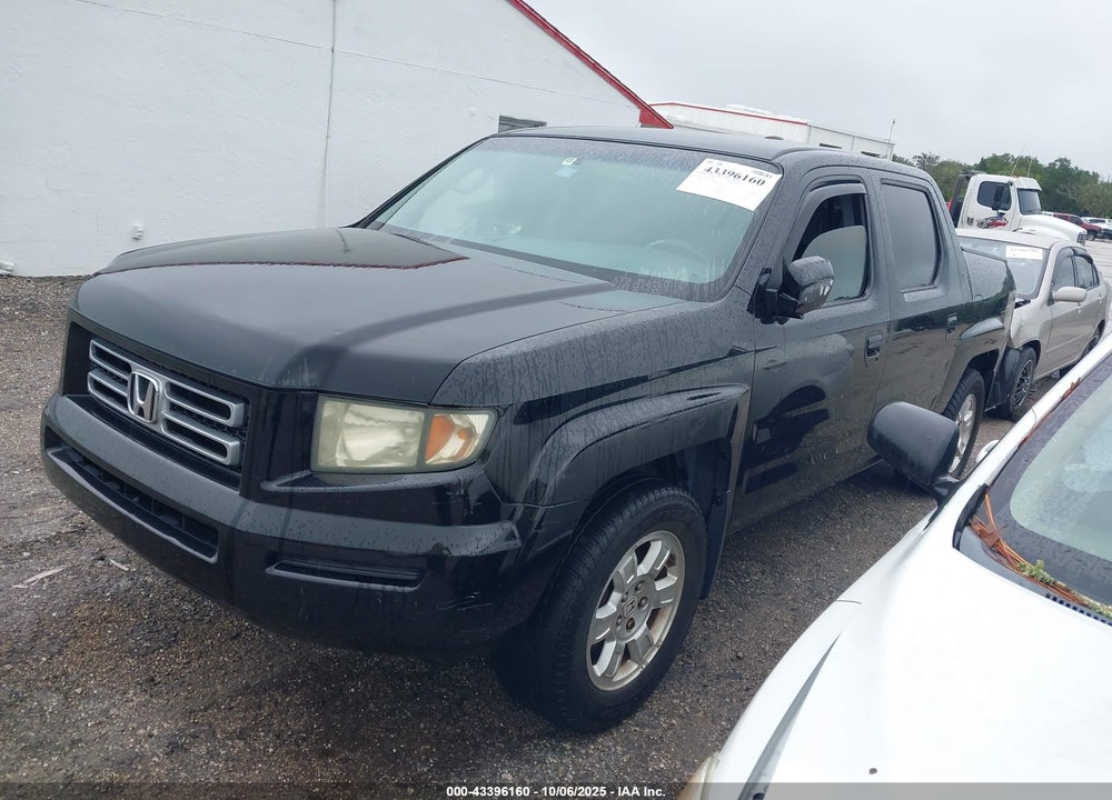 2008 HONDA RIDGELINE RTS VIN: 2HJYK164X8H537443