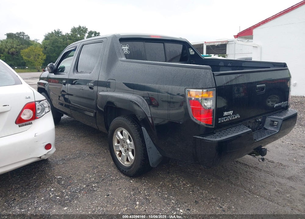 2008 HONDA RIDGELINE RTS VIN: 2HJYK164X8H537443