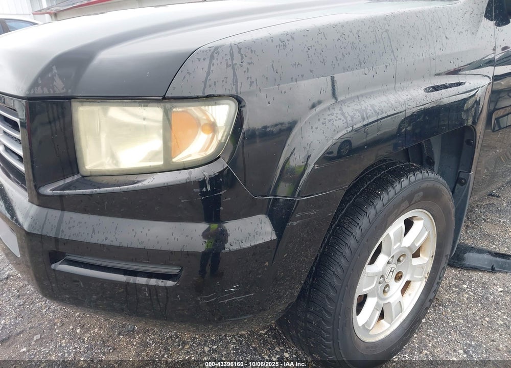 2008 HONDA RIDGELINE RTS VIN: 2HJYK164X8H537443