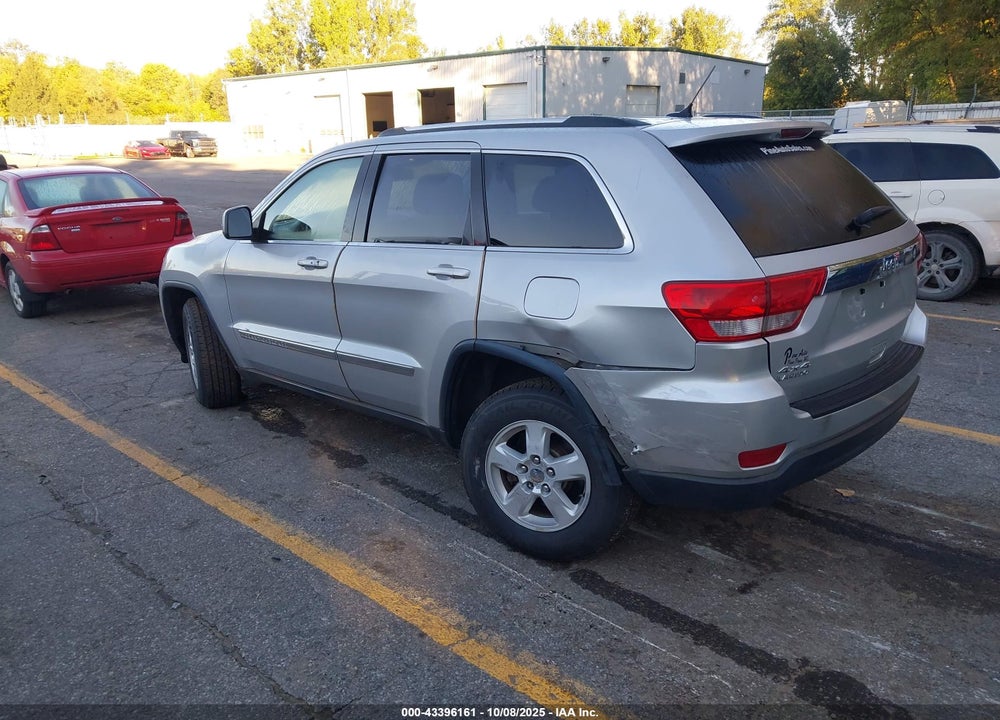 2012 JEEP GRAND CHEROKEE LAREDO VIN: 1C4RJFAGXCC326118