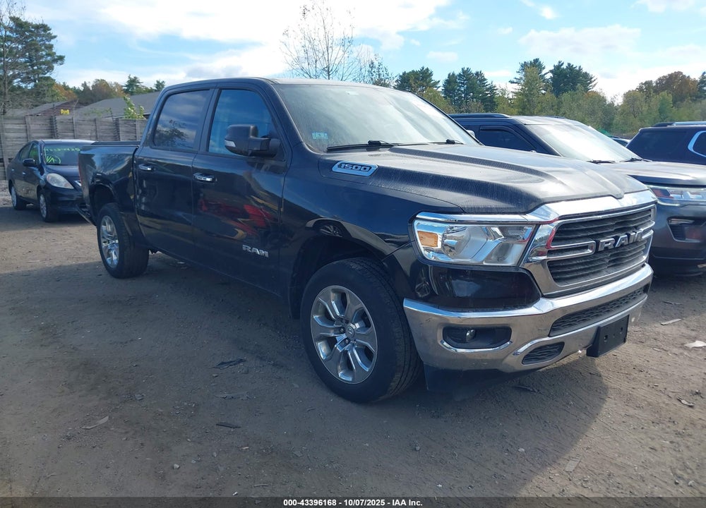 2020 RAM 1500 BIG HORN  4X4 5'7 BOX VIN: 1C6RRFFG1LN232481