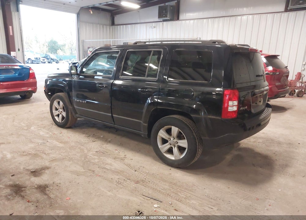 2017 JEEP PATRIOT VIN: 1C4NJRFB8HD108614