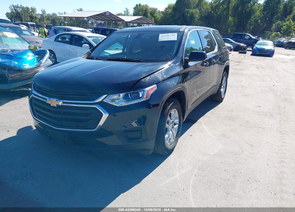 2020 CHEVROLET TRAVERSE FWD LS VIN: 1GNERFKW4LJ208758