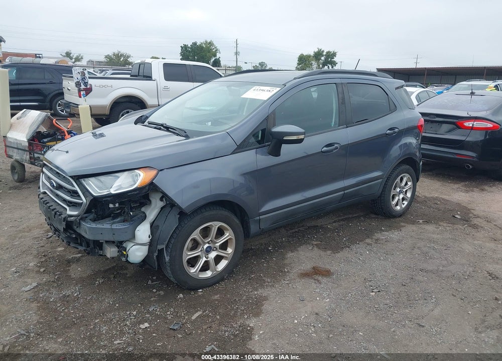 2018 FORD ECOSPORT SE VIN: MAJ3P1TE0JC210951