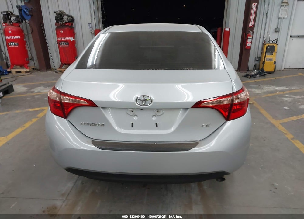 2018 TOYOTA COROLLA LE VIN: 2T1BURHE3JC005542