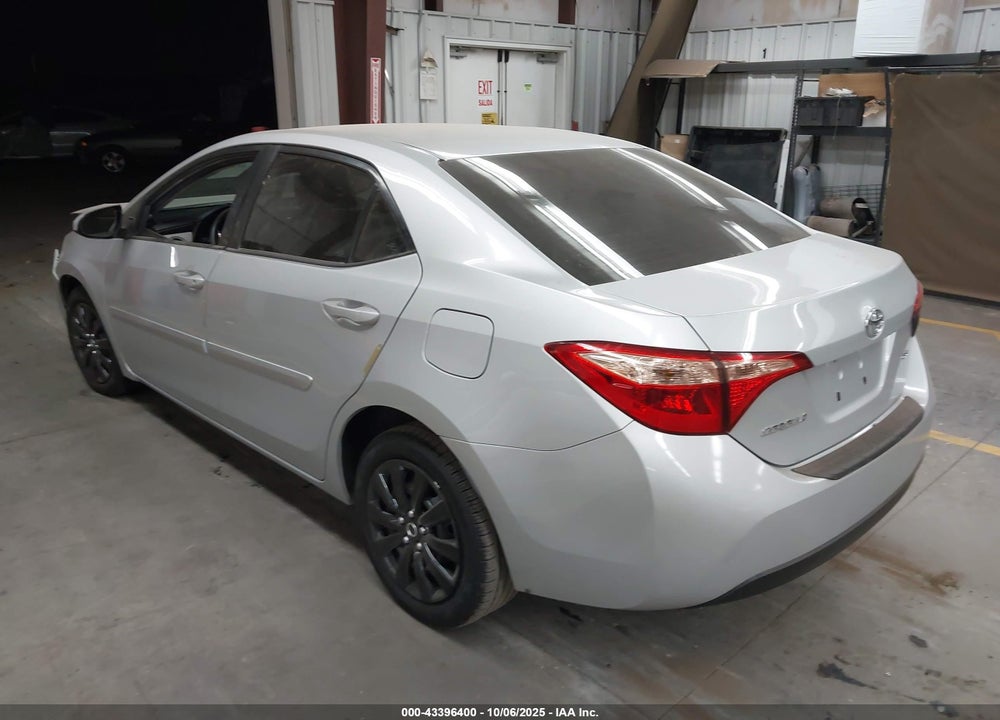2018 TOYOTA COROLLA LE VIN: 2T1BURHE3JC005542