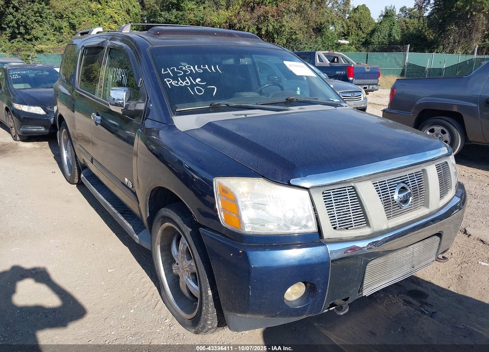 2006 NISSAN ARMADA VIN: 5N1AA08B06N700969