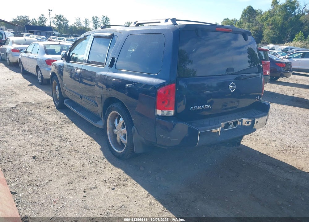 2006 NISSAN ARMADA VIN: 5N1AA08B06N700969
