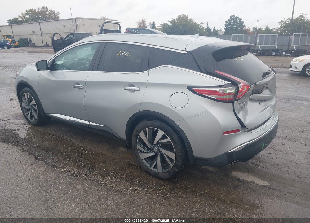 2015 NISSAN MURANO VIN: 5N1AZ2MH3FN228698