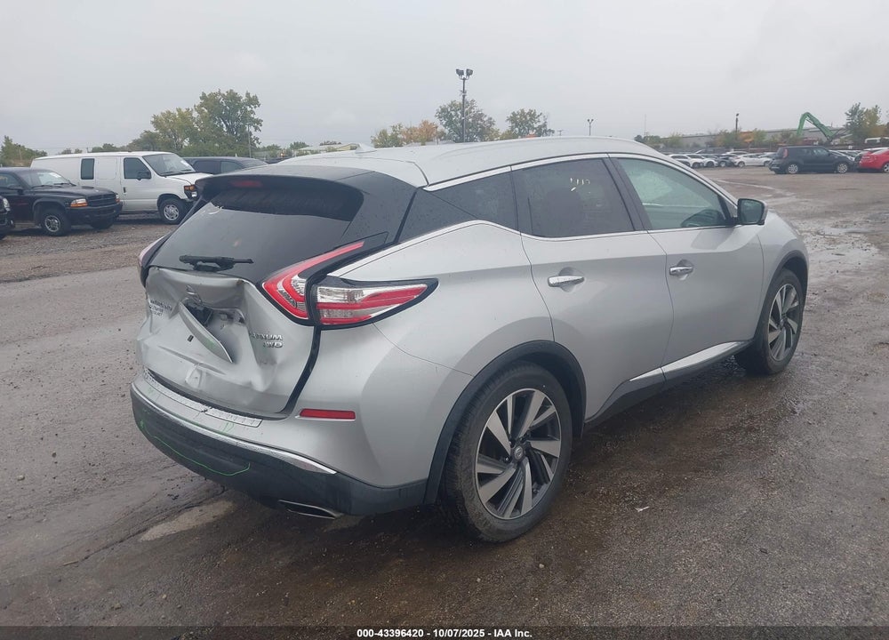 2015 NISSAN MURANO VIN: 5N1AZ2MH3FN228698