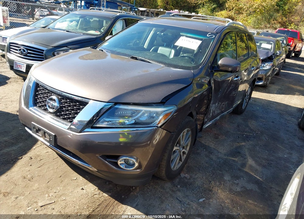 2015 NISSAN PATHFINDER SL VIN: 5N1AR2MMXFC722968