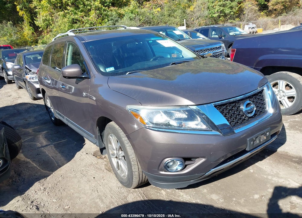 2015 NISSAN PATHFINDER SL VIN: 5N1AR2MMXFC722968