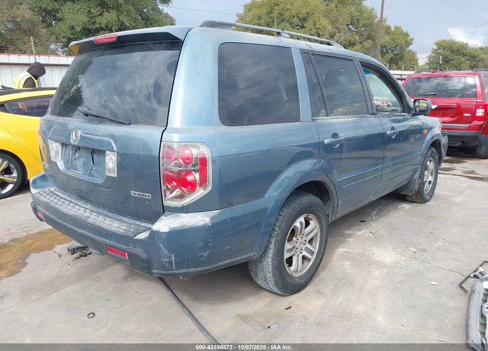 2007 HONDA PILOT VIN: 2HKYF18587H538434