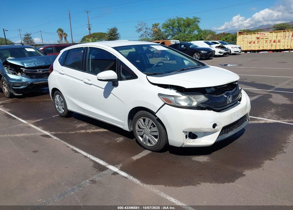 2016 HONDA FIT LX VIN: JHMGK5H58GX030272