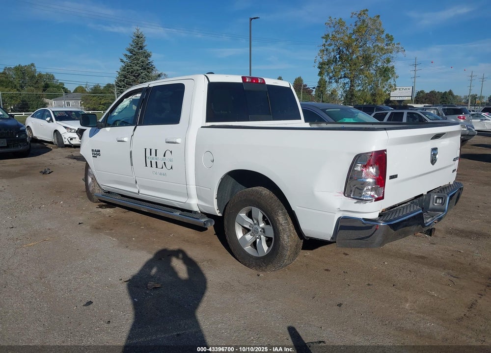 2019 RAM 1500 CLASSIC SLT 4X4 5'7 BOX VIN: 1C6RR7LGXKS739339