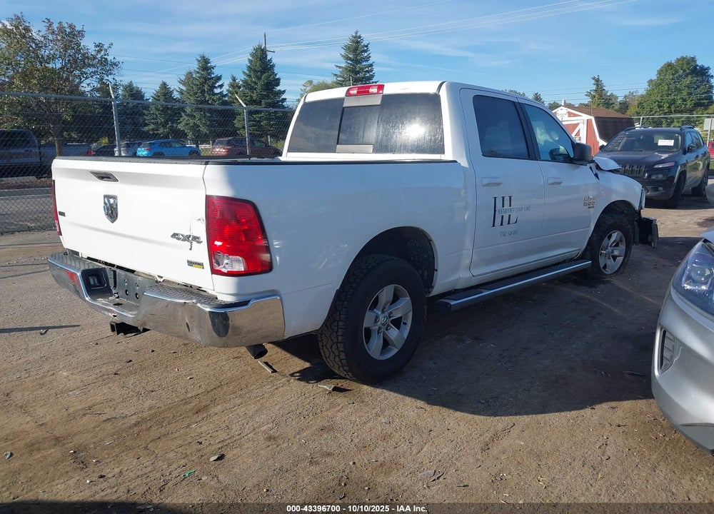 2019 RAM 1500 CLASSIC SLT 4X4 5'7 BOX VIN: 1C6RR7LGXKS739339